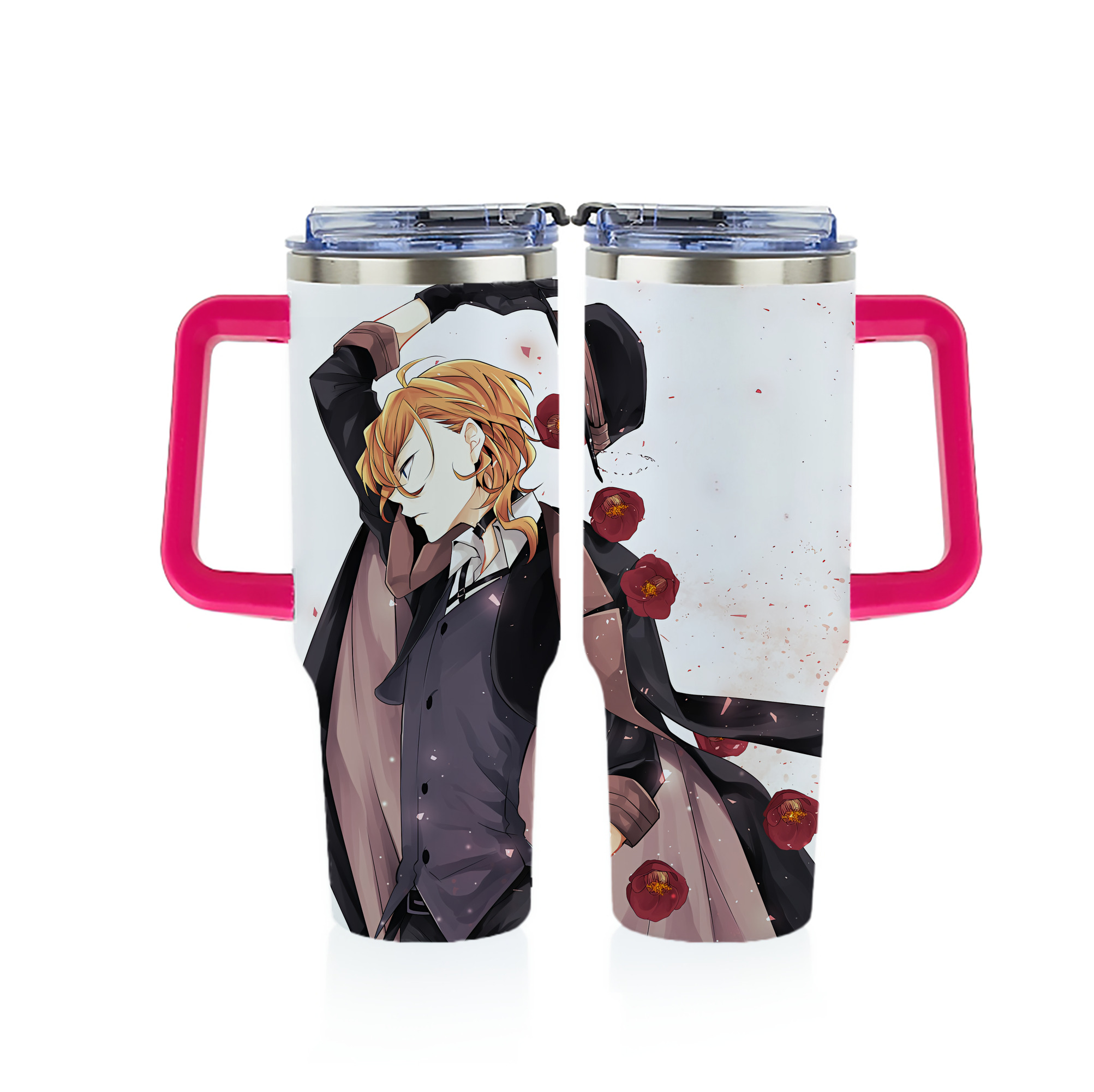 （画像用） 文豪ストレイドッグス Bungo Stray Dogs 1200ｍLフルプリント車用タンブラー